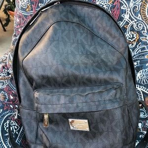 michael kors backpack barely used
